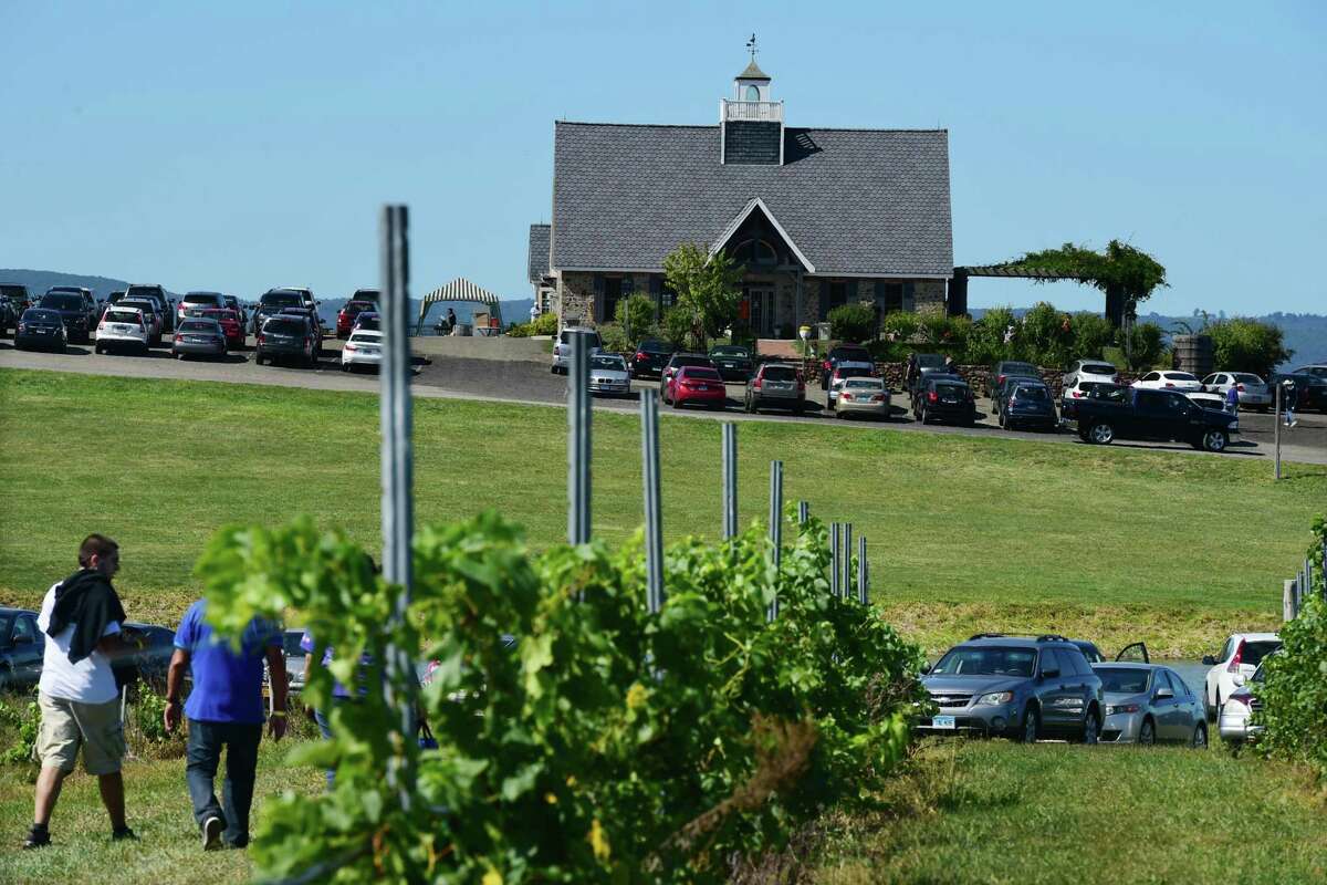 Gouveia Vineyards in Wallingford. Winery sales are booming in the state, according to a new UConn report. Click through the slideshow for a look at the largest agricultural sectors in Connecticut. 