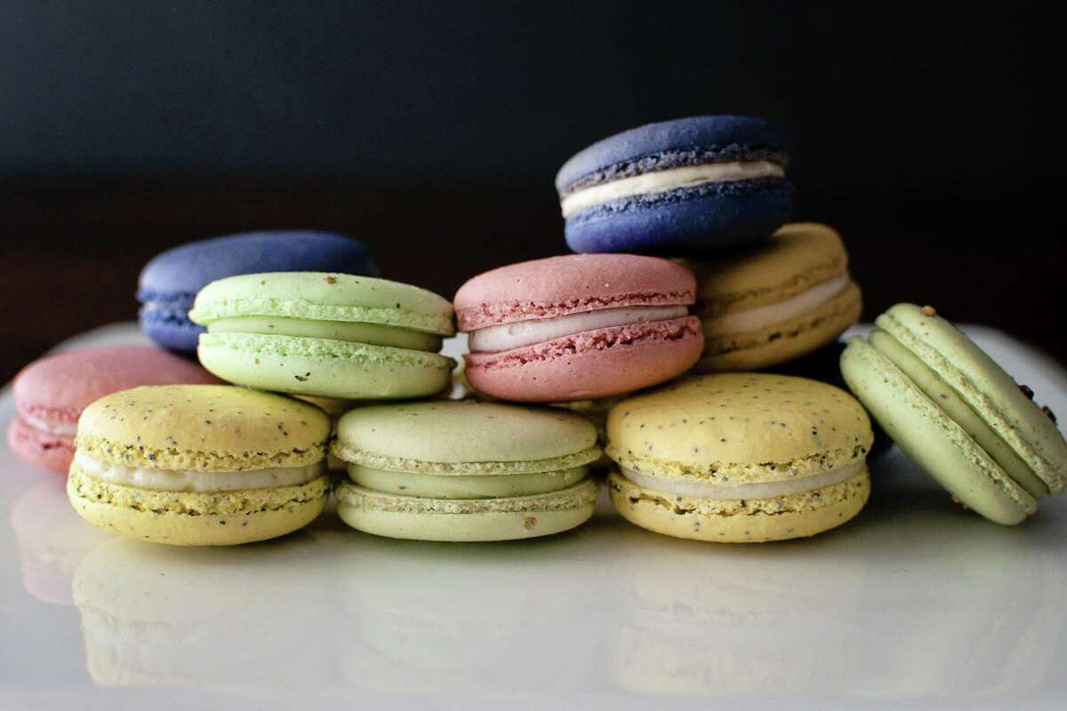 A selection of macarons from Bakery Lorraine.