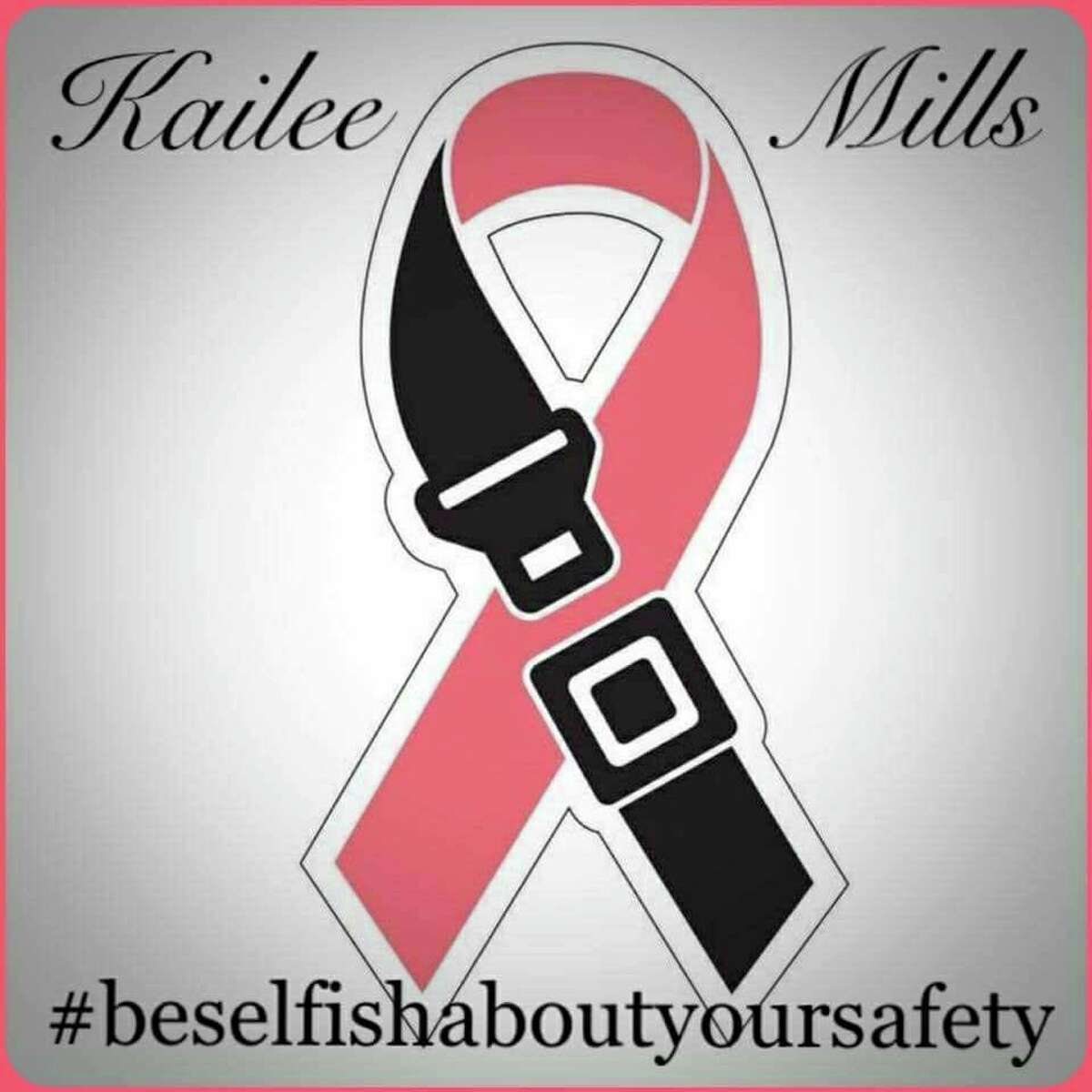 The Kailee Mills Foundation began after the teen, who was not wearing her seatbelt, died on Oct. 28 in a one-car vehicle rollover just blocks from her home in Spring. Her father David Mills is holding a charity benefit to raise funds and awareness about seatbelt and traffic safety.