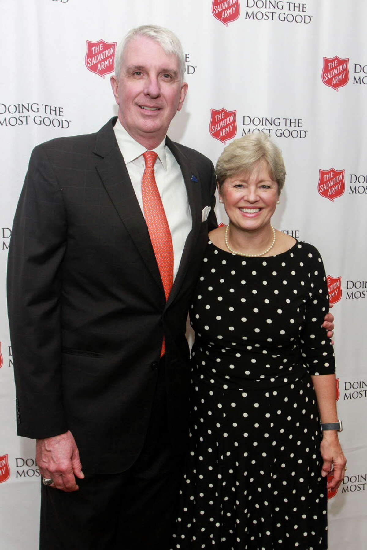 Chairs Jeff and Beth Early at The Salvation Army "Doing the Most Good" Luncheon at River Oaks Country Club.