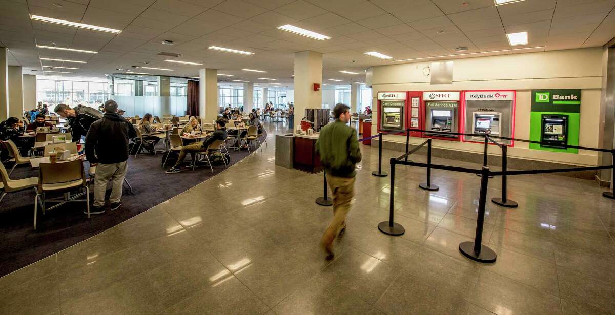 The University at Albany's new Campus Center West was officially opened today Friday Nov. 17, 2017 in Albany, N.Y. (Skip Dickstein/ Times Union)