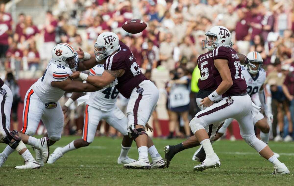 Starkel gets shot at helping Aggies end losing streak to Ole Miss