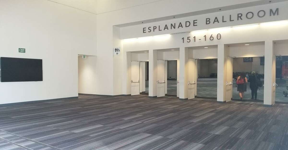 The expansion included a new entrance to the Esplanade Ballroom. Modified vehicles will be exhibited in the Esplanade Ballroom.