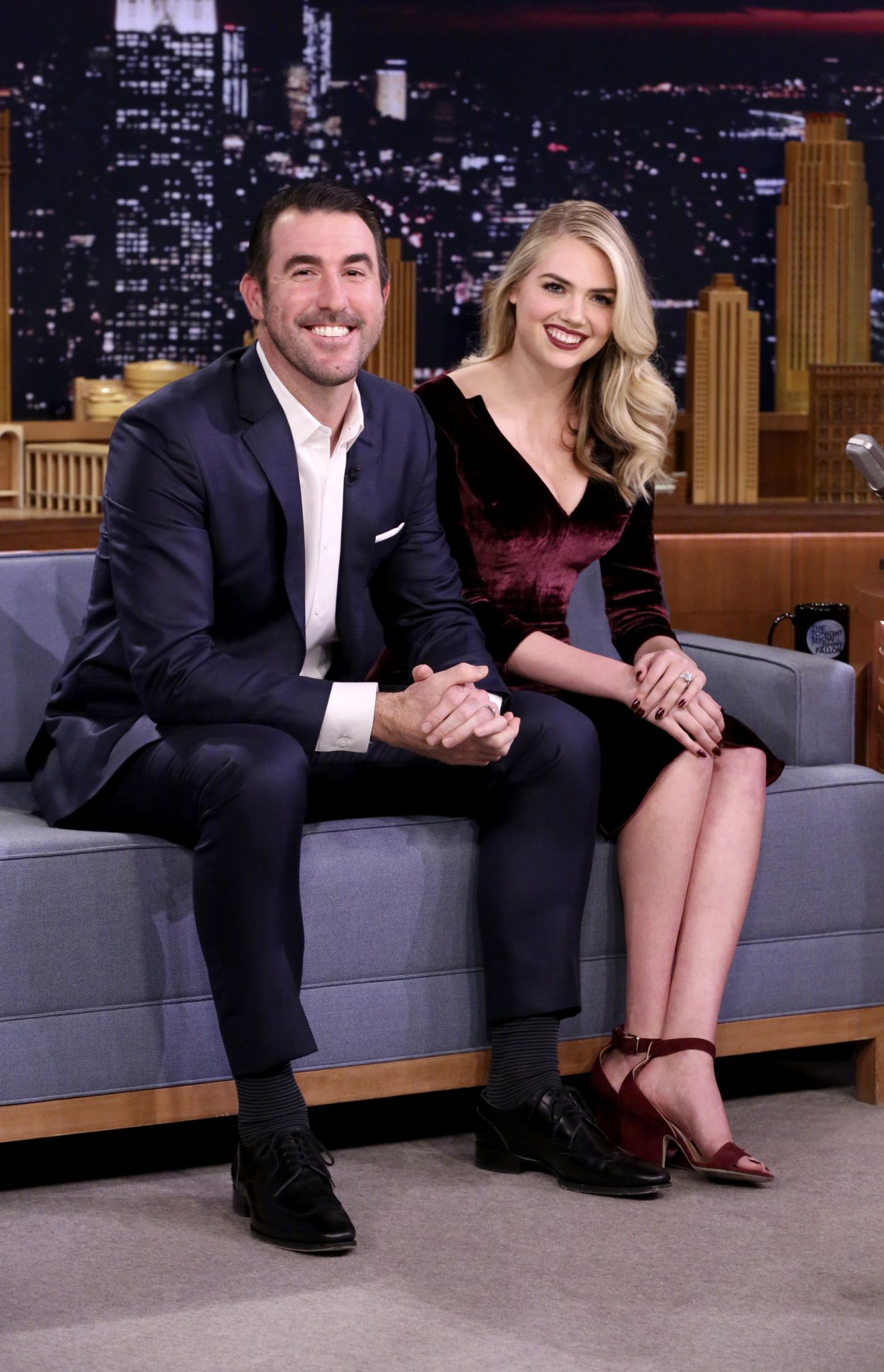 Justin Verlander & Kate Upton on The Tonight Show Starring Jimmy Fallon