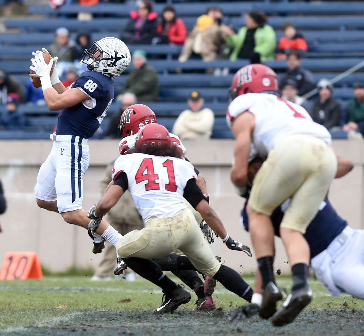 Yale crushes Harvard, wins first outright Ivy title since 1980