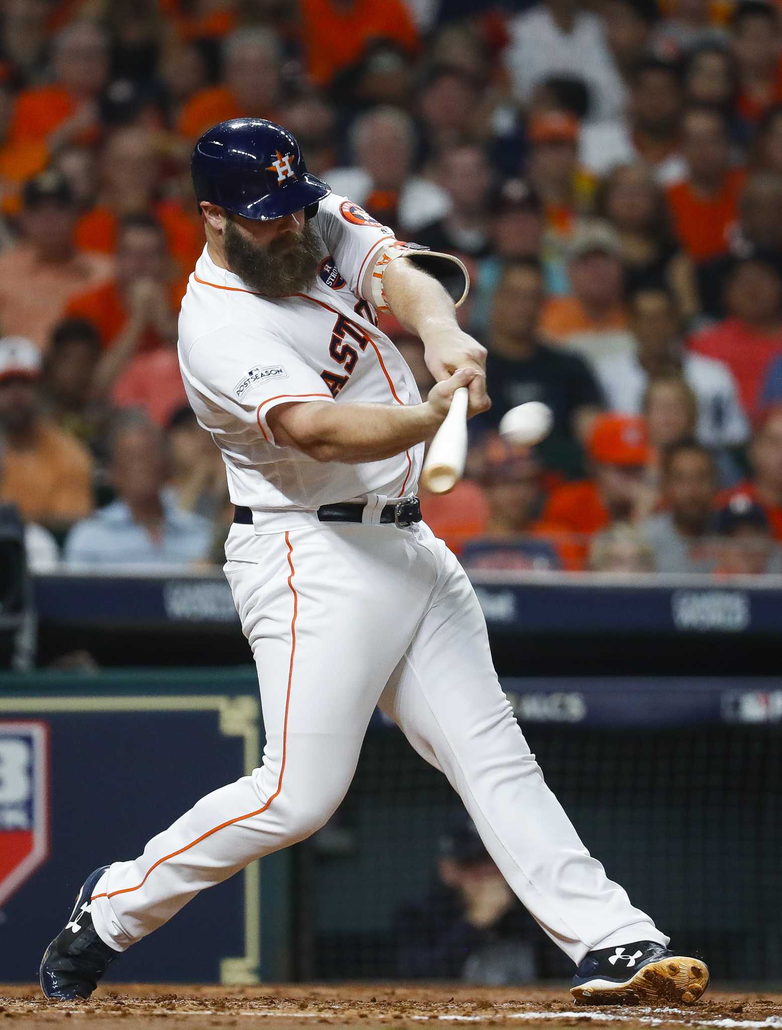 Astros' Evan Gattis to catch more than traditional backup