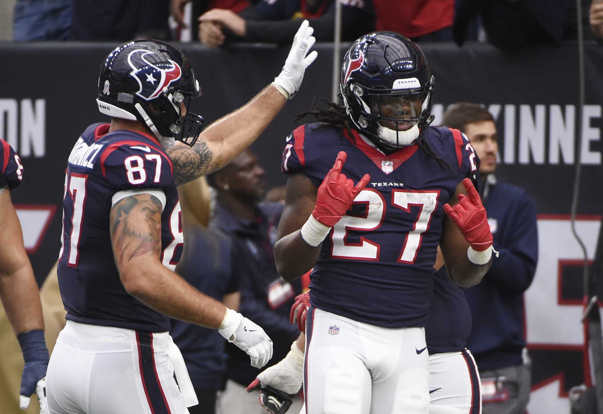 Freebies with texans win