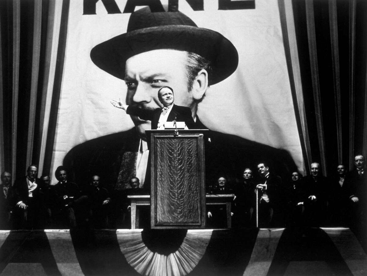 1941: Orson Welles takes the lead role in his film 'Citizen Kane', directed by himself for RKO. (Photo by Hulton Archive/Getty Images)