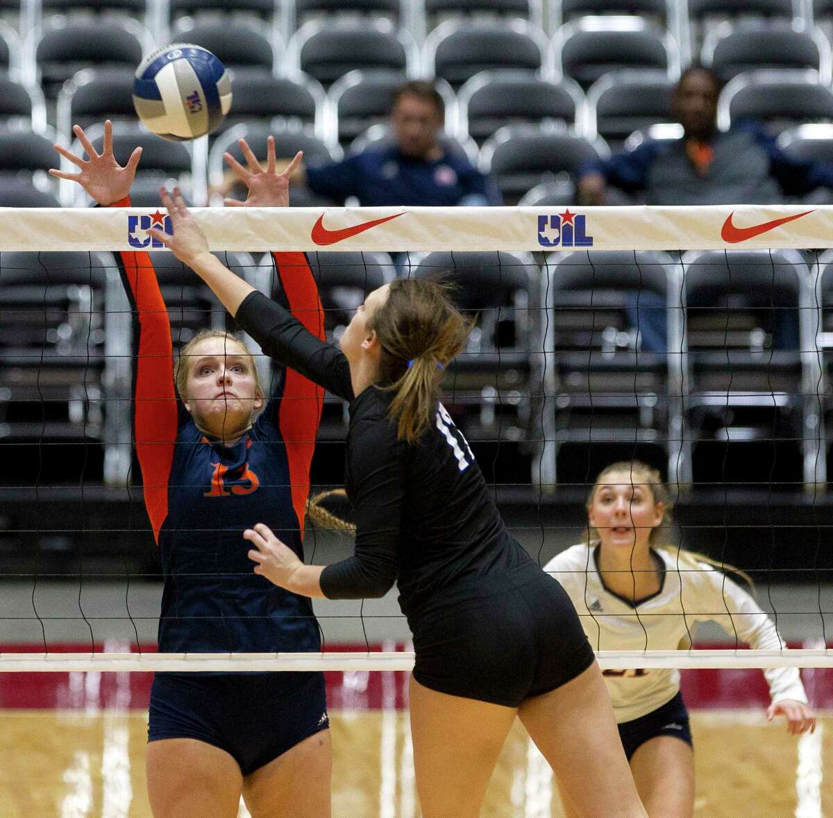 CHRONICLE'S ALL-GREATER HOUSTON VOLLEYBALL TEAM  First team OH/MB: Dani Batenhorst, Sr., Seven Lakes Her 252 kills and 192 digs proved Seven Lakes never lacked talent anywhere on the court. 