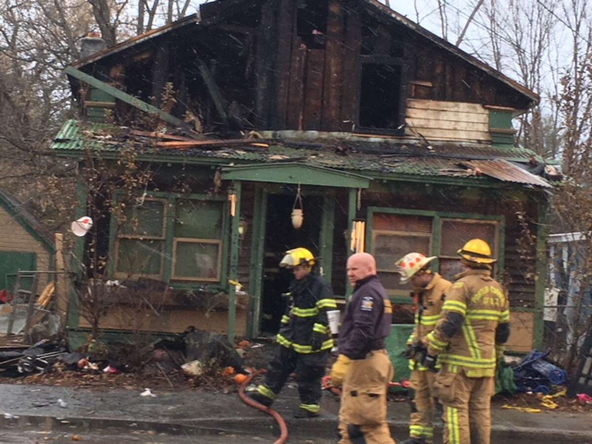 A home at 418 Main St. was gutted on Monday, killing a mother and daughter.
