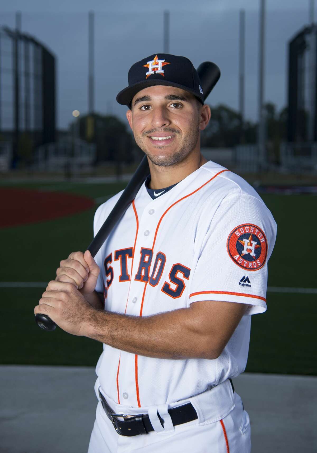 WEST PALM BEACH, FL - FEBRUARY 19: Houston Astros Non-Roster Invitee Outfielder Ramon Laureano (78) poses for a portrait during Houston Astros Photo Day at The Ballpark of the Palm Beaches on February 19, 2017 in West Palm Beach, Florida. (Photo by Doug Murray/Icon Sportswire via Getty Images)