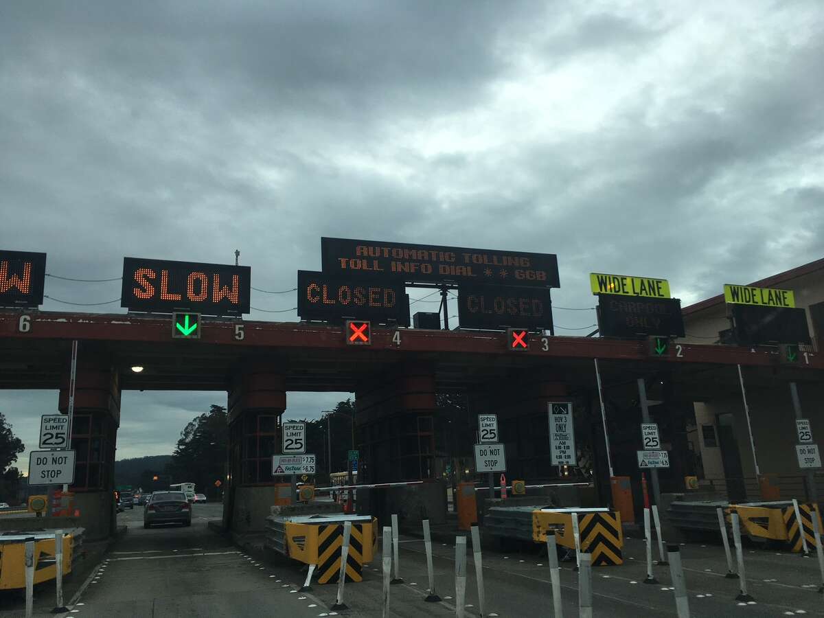 Regular commuters across the Golden Gate Bridge have likely noticed that there are routinely three toll plaza lanes closed.