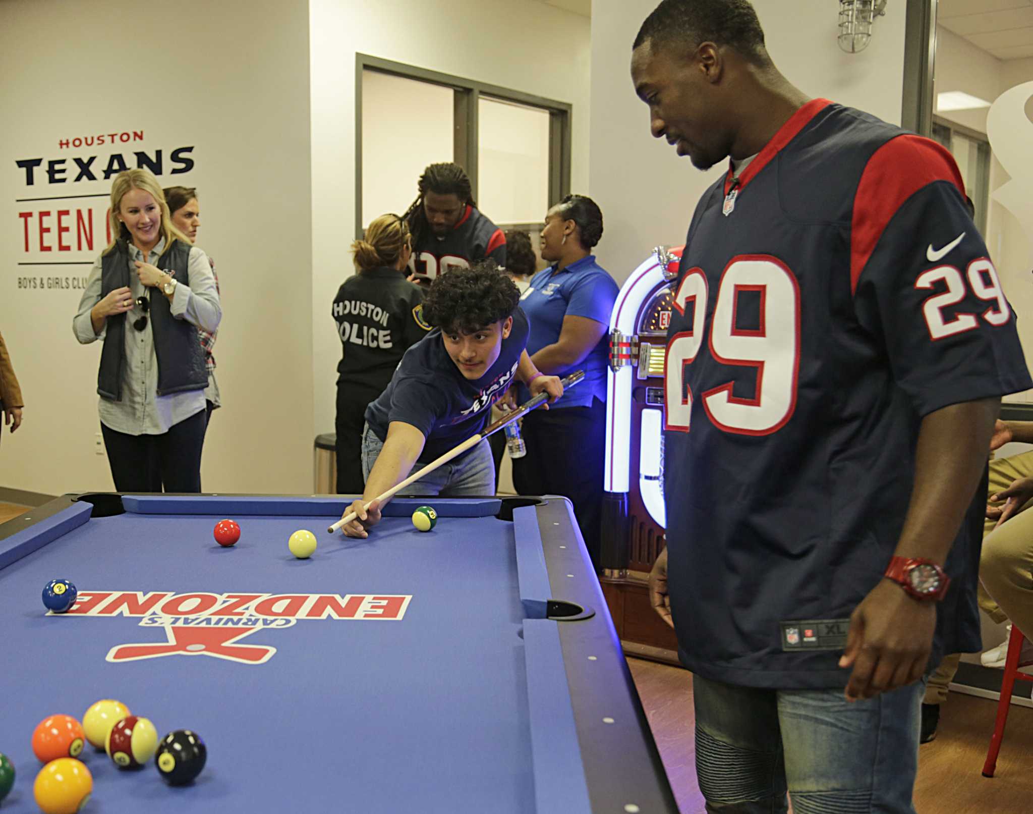 houston texans pool balls