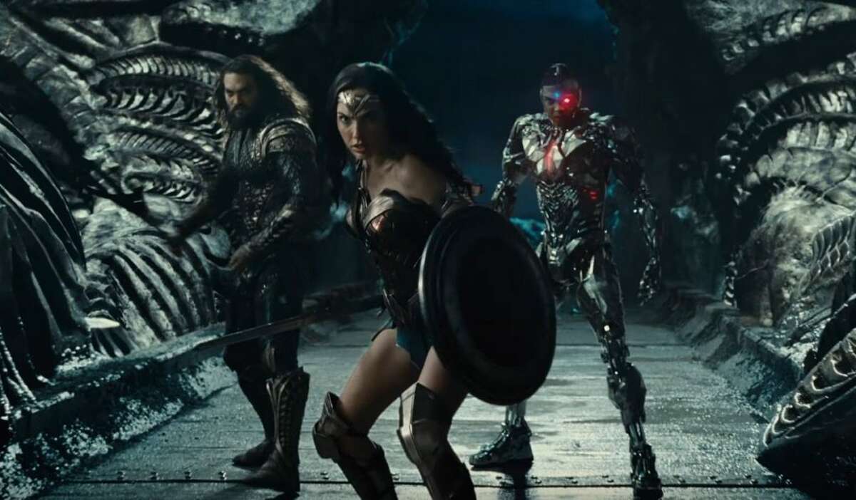Justice League brings together Batman, Wonder Woman, Aquaman, The Flash and Cyborg for a big battle against a world-ending evil.