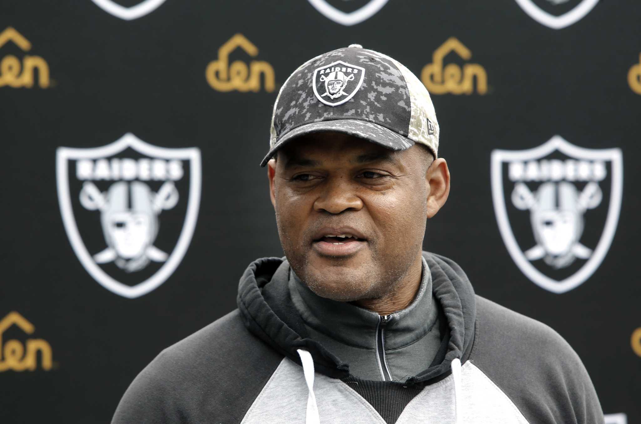 Raiders defensive coordinator Ken Norton Jr. brings high energy