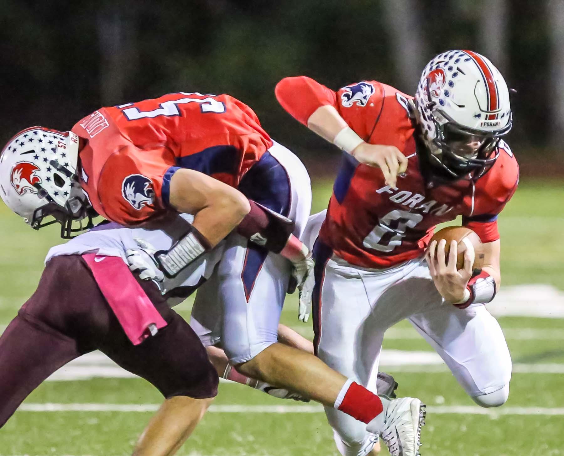 Thanksgiving Football: Foran 56, Law 29