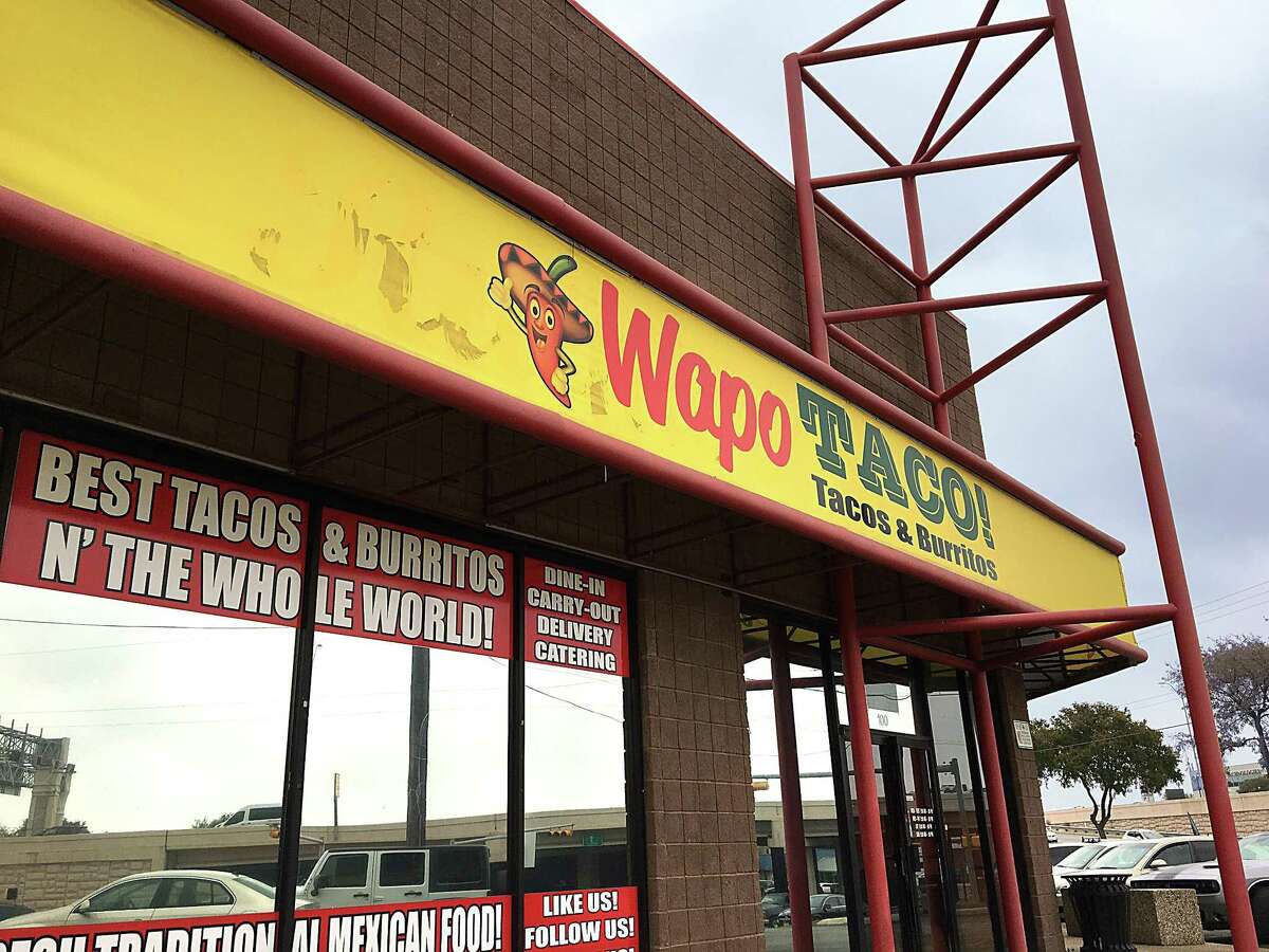 Wapo Taco: 4263 N.W. Loop 410 Date: 04/09/2019 Score: 69 Highlights: Raw eggs stored above ready to eat foods (guajillo and chorizo). Employee handling prepared foods with ungloved hands and no use of protective barrier. Cold water faucet from hand sink in kitchen leaking. Packaged flan made at establishment placed in refrigeration unit for consumer self serve not labeled. 
