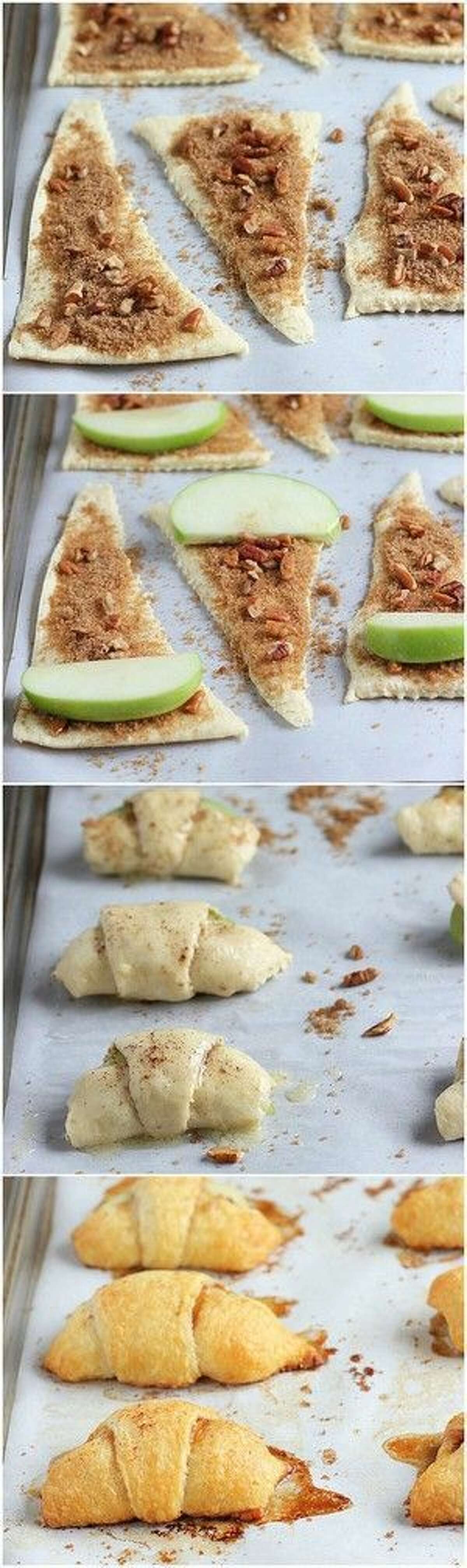 Apple pie bites:You'll want to make loads of these since they're delicious and easy to eat. Photo/recipe: Pinterest
