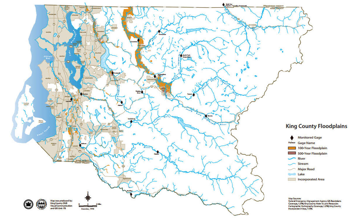 Where flooding hits Seattle and King County hardest