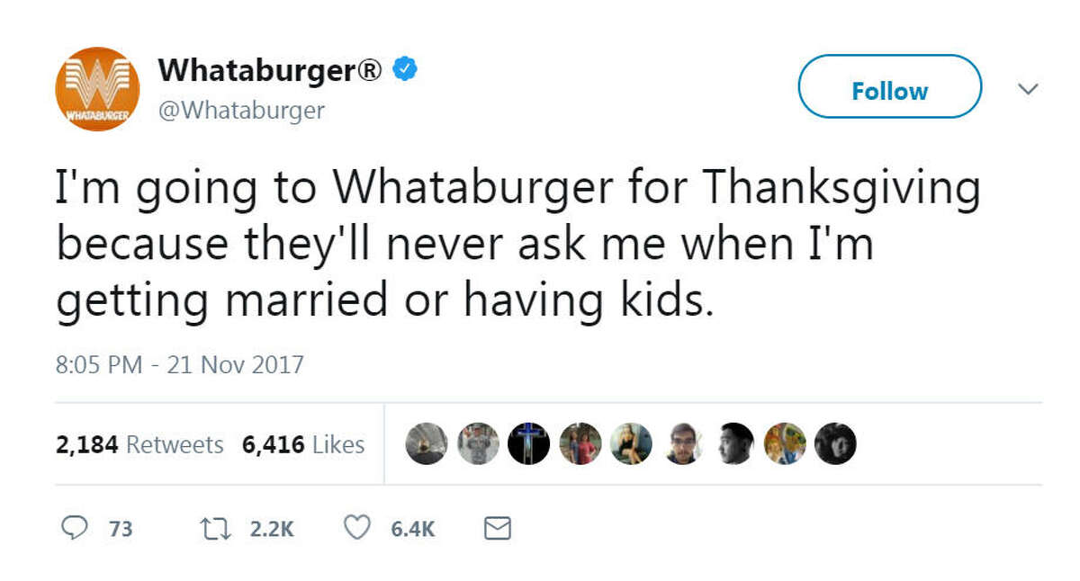 Whataburger makes a great case for why you should go there for Thanksgiving