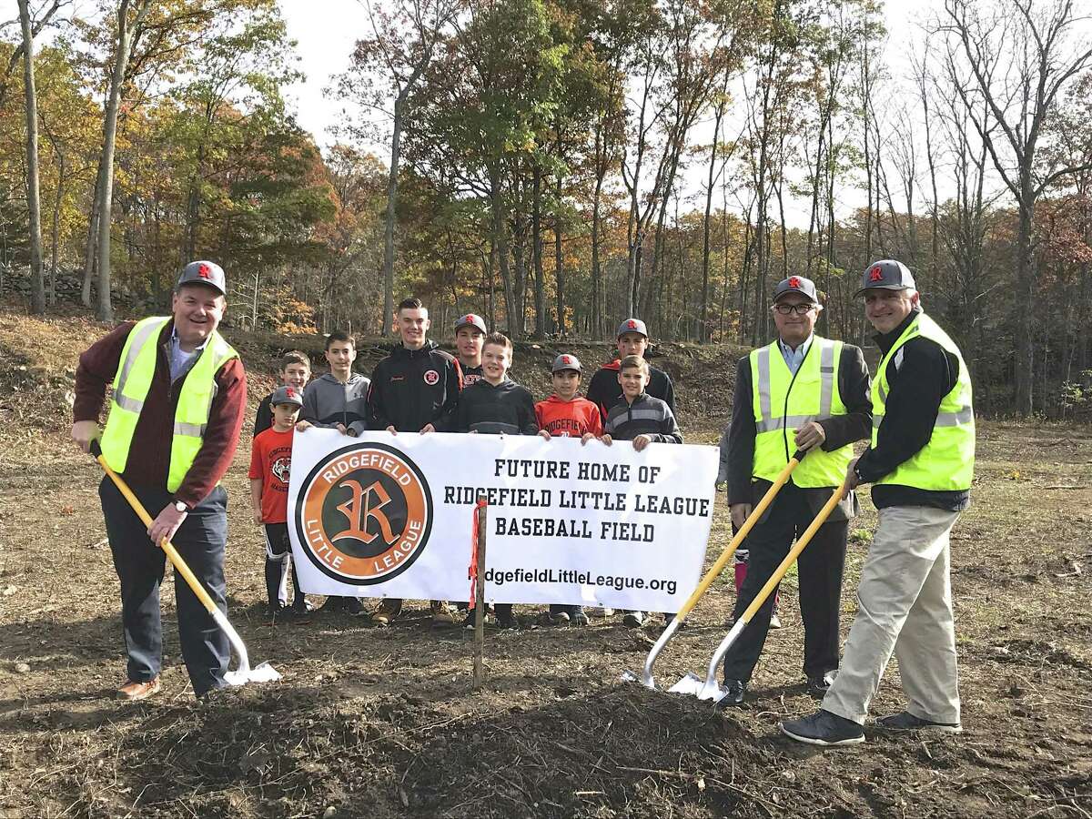 Ridgefield Little League recently broke ground on the lot off of Route 7 it will use for a new, lighted field. The League is seeking donations and business sponsors to reach its $1 million goal to build the field.