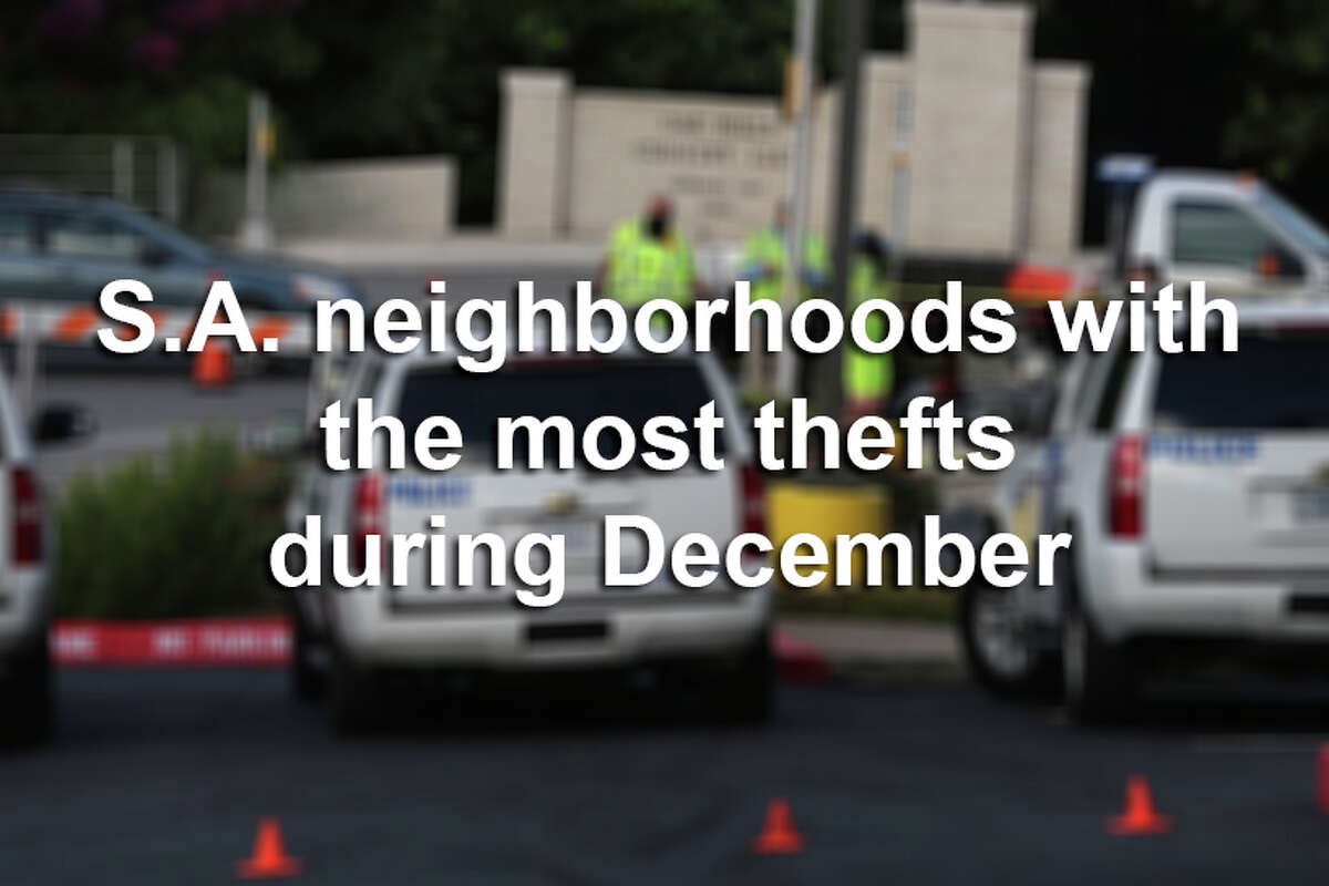 Click through the slideshow to see which zip codes had the most reported thefts in December 2016.