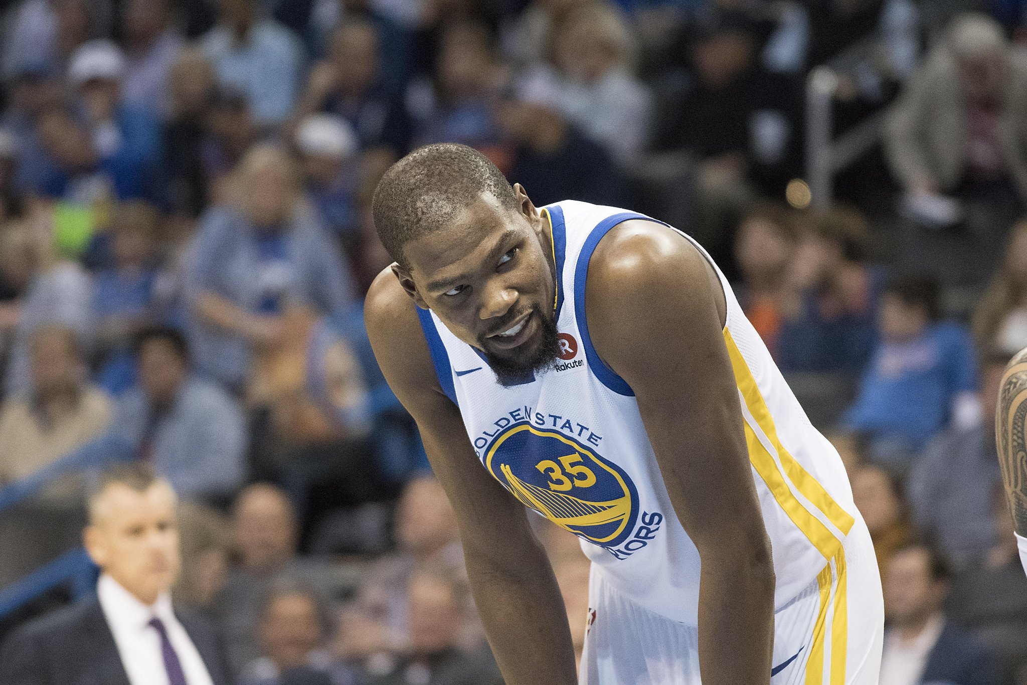 Warriors' Kevin Durant ruled out for Pelicans game