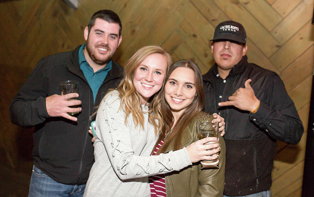Holiday fun kicked off at the "Thanksgiving Eve Reunion Party" at Little Woodrow's in Stone Oak on Wednesday, Nov. 22, 2017.  The bash doubled as a reunion for those "home for the holidays" and had turkey bowling, drink specials and live music all night into Turkey Day.