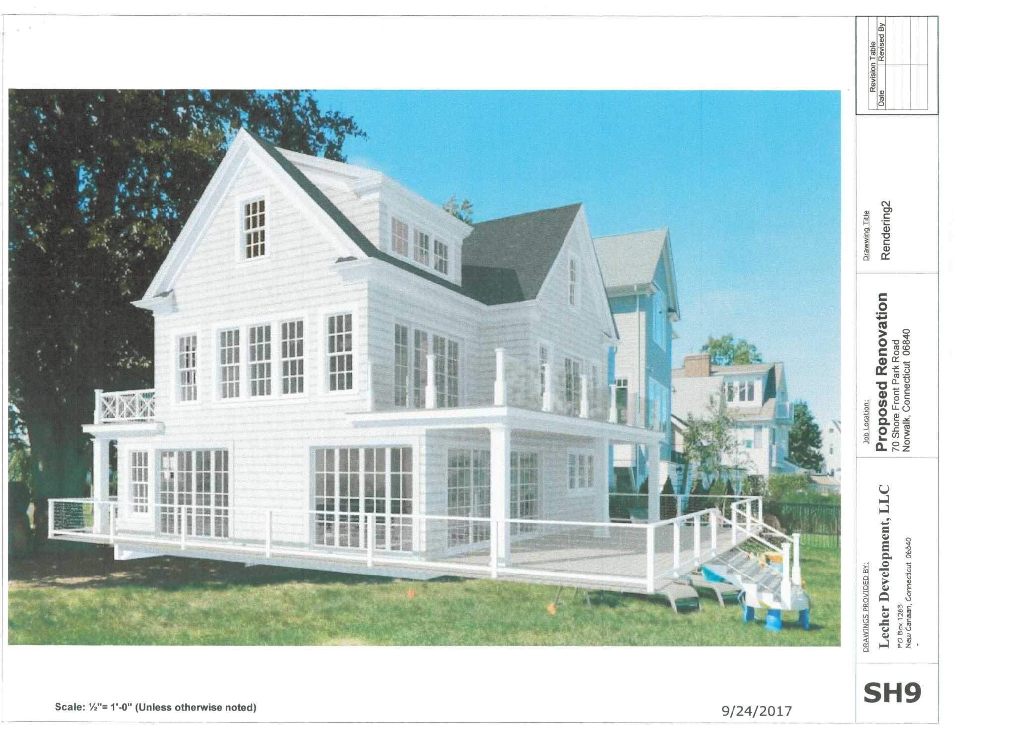 A buildable lot with a view