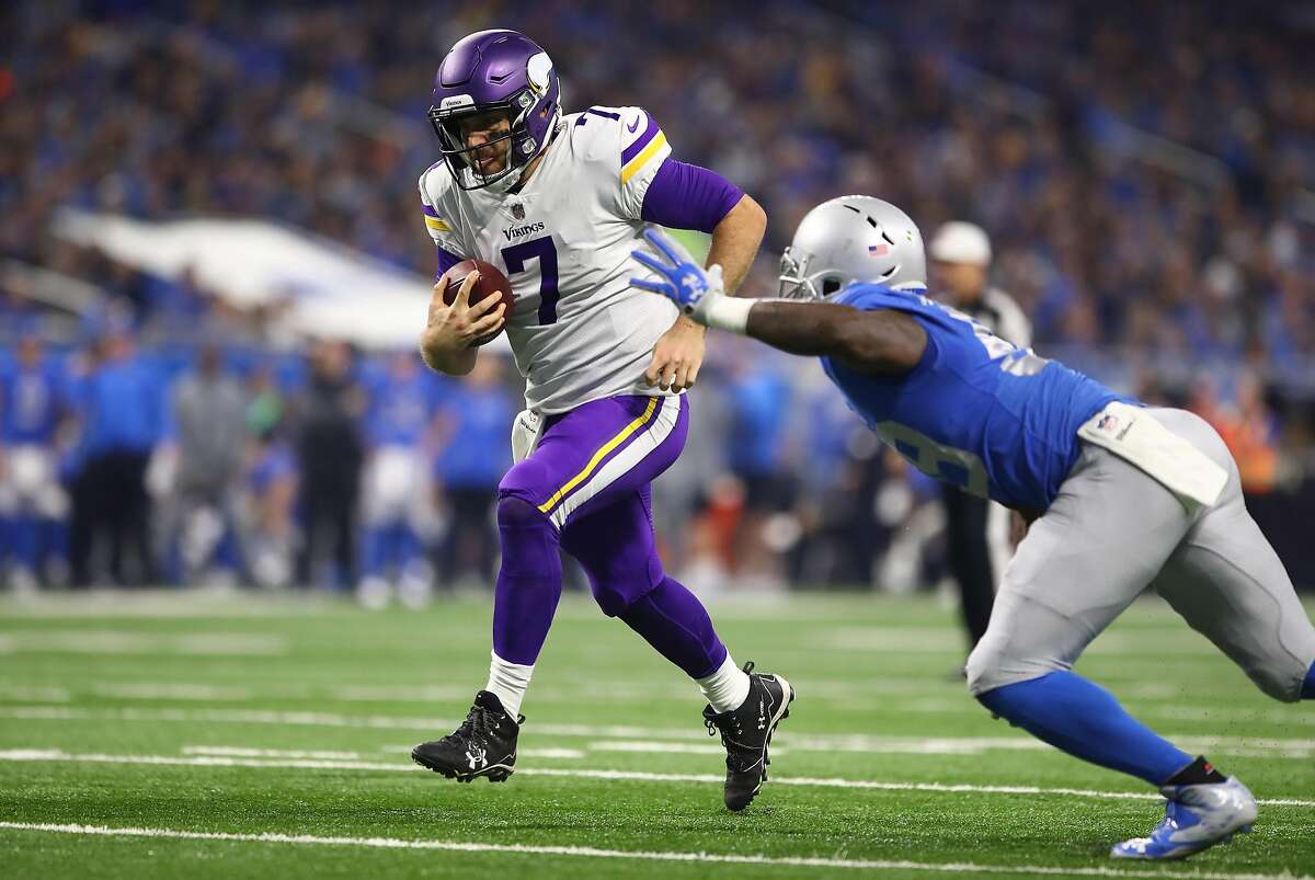 Minnesota Vikings defeat Detroit Lions at Ford Field