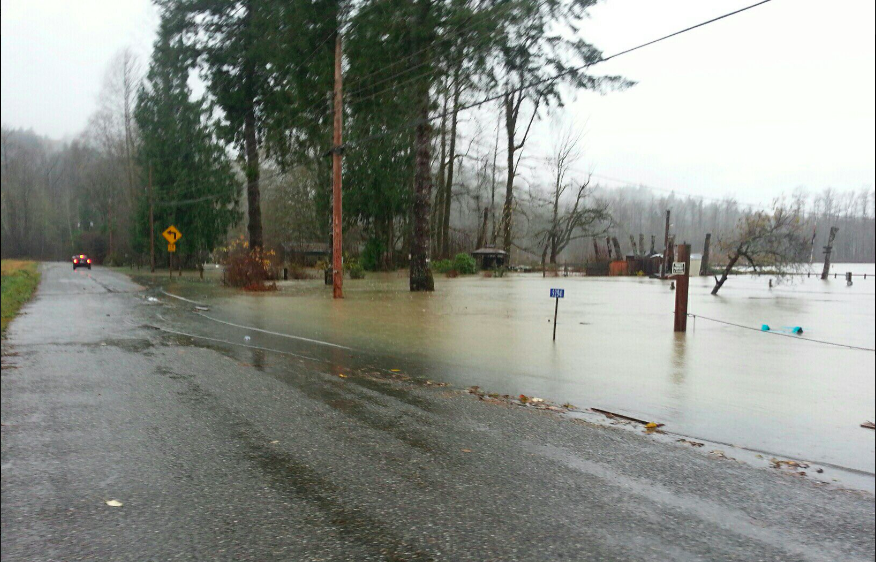 Floods North Of Seattle Trigger Evacuations Along Skagit River