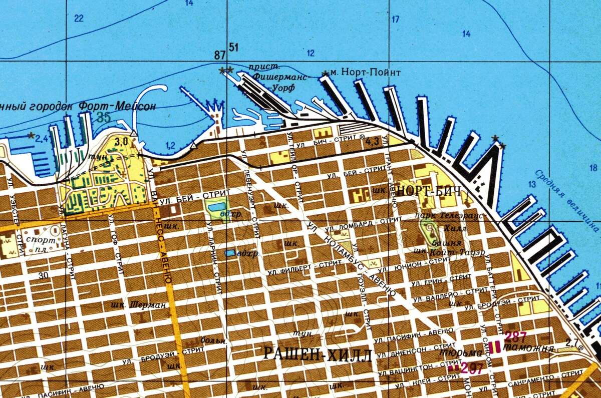 These Chilling Soviet Maps Of San Francisco Bay Area Likely Intended 1200x0 