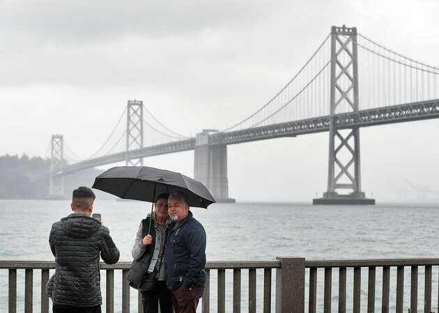 Rainfall totals for greater Bay Area in last 72 hours, one spot got 4 inches