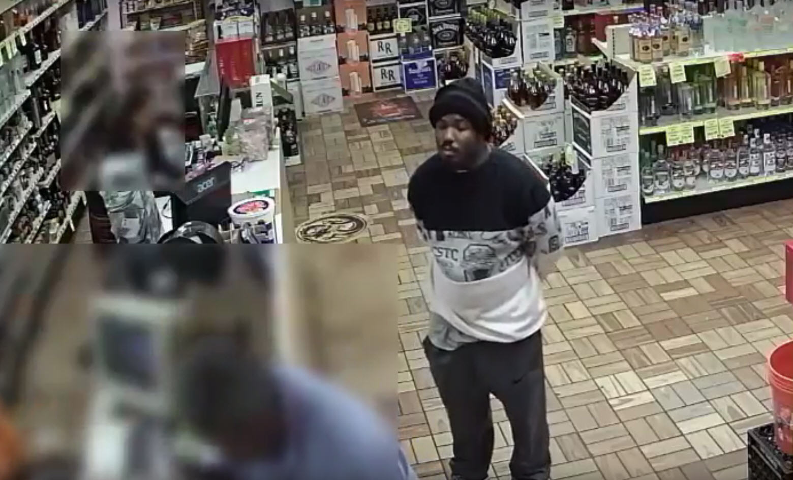 Houston liquor store robber is surprisingly chill for a guy waving a