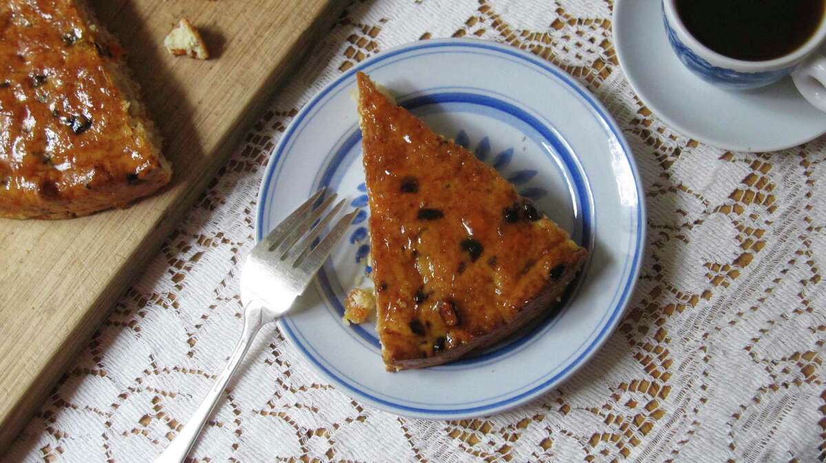 Apricot Almond Coffee Cake is a special treat for holidays