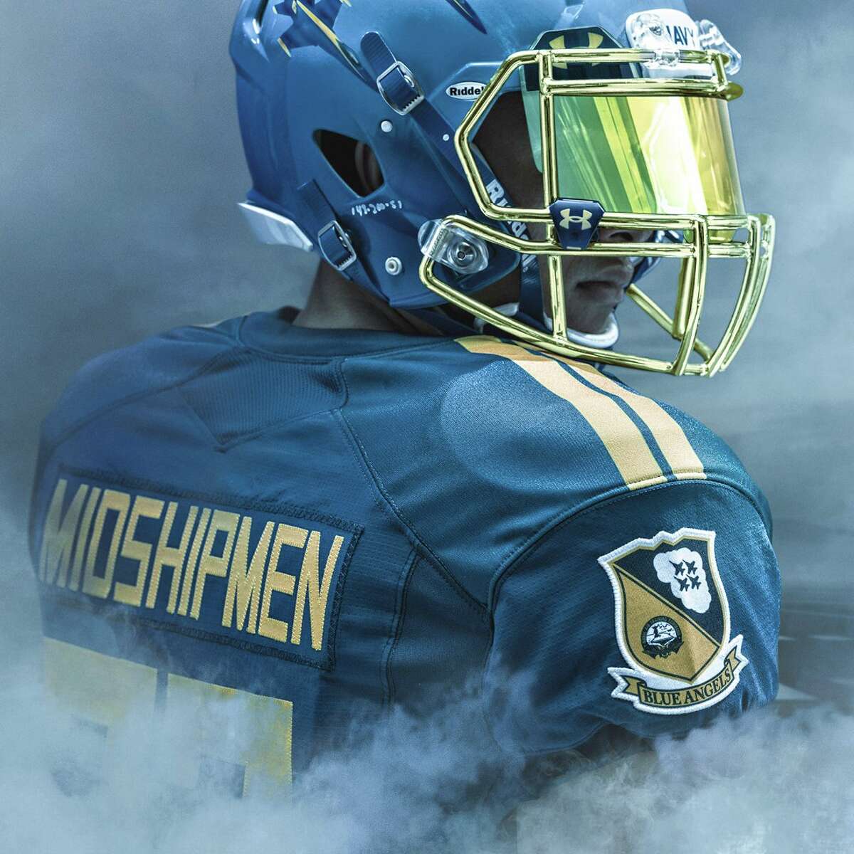 The U.S. Navy recently revealed the uniform of its football team, the Navy Midshipmen.