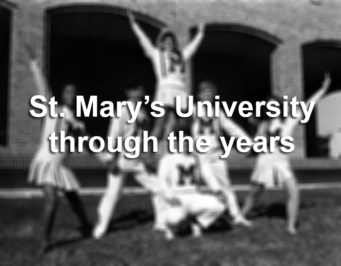 Vintage photos show a charming campus life at St. Mary