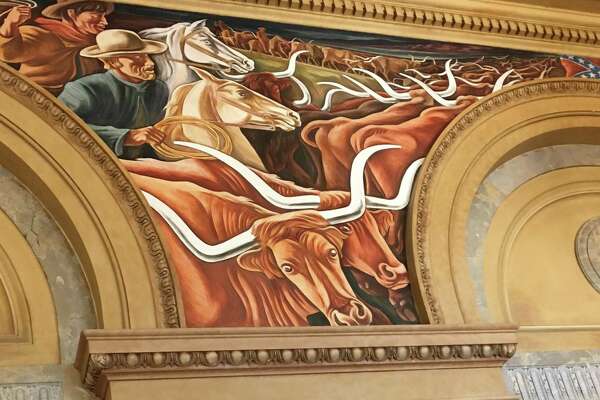 Post Office Murals Depict S A Role In Texas History Expressnews Com
