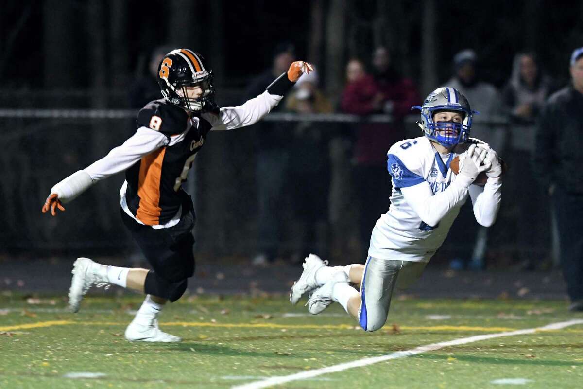 Football Godfrey, West Haven get vengeance, dismantle Shelton in Class