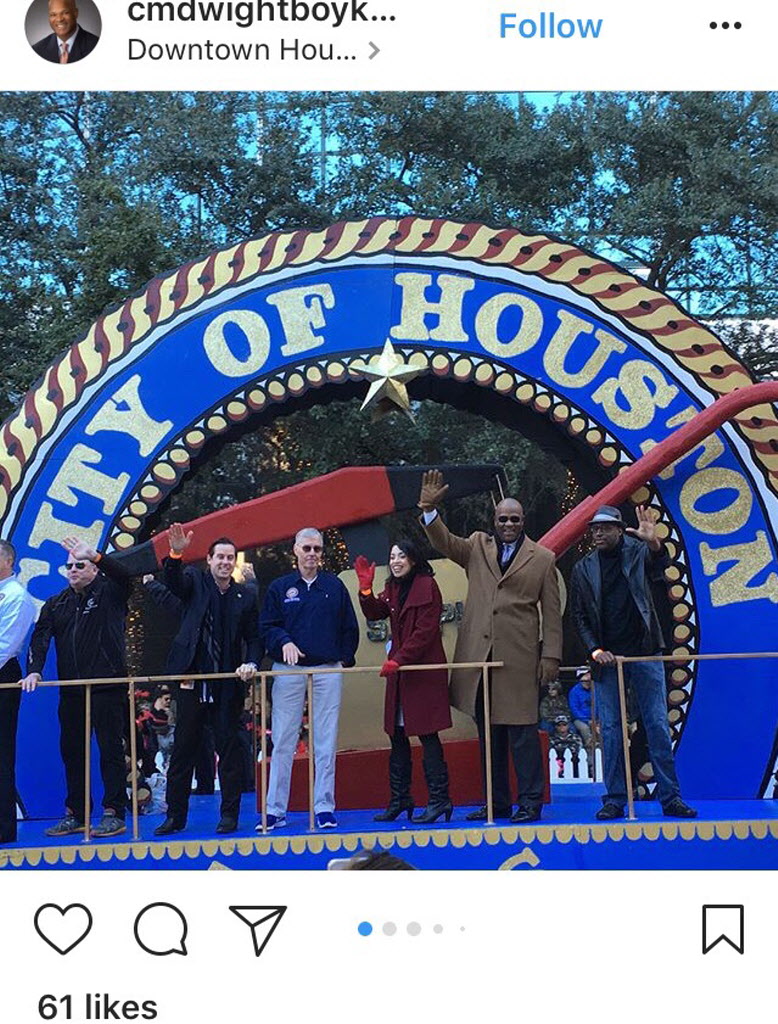 Instafamous HEB Parade pride