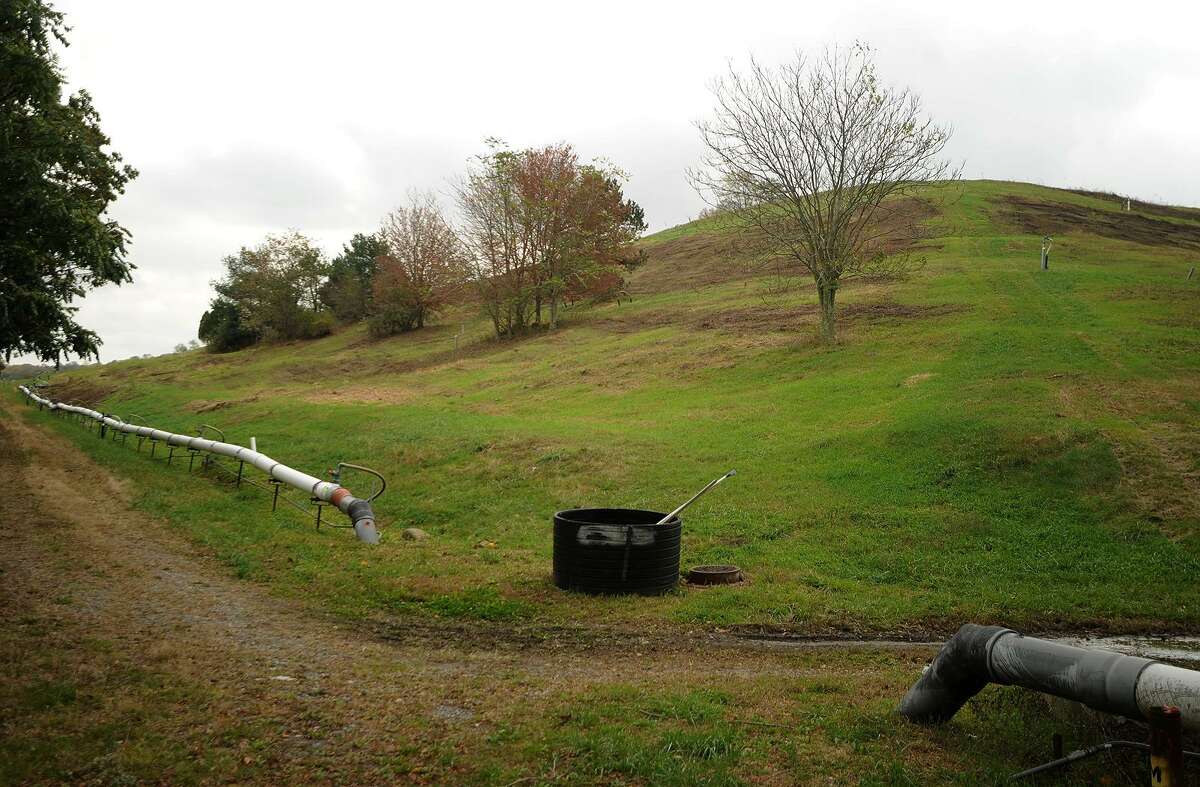 The former CRRA landfill on River Road in Shelton.