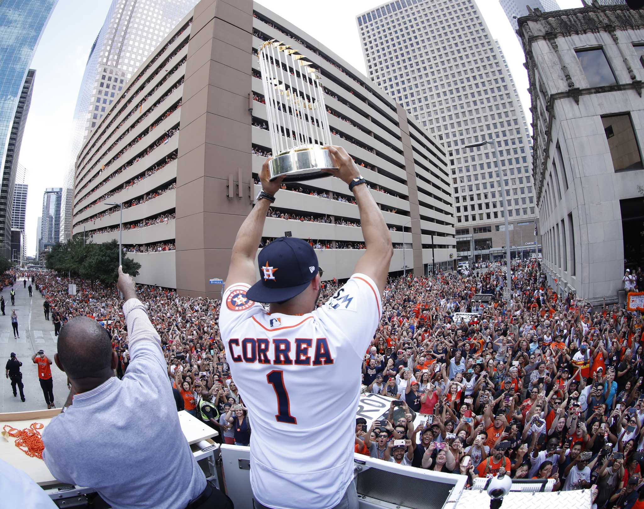 VIDEO, PHOTOS: Houston Astros Celebrate World Series Win With Parade at  Magic Kingdom