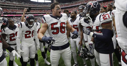 Brian Cushing Welcomed Back From Suspension By Texans