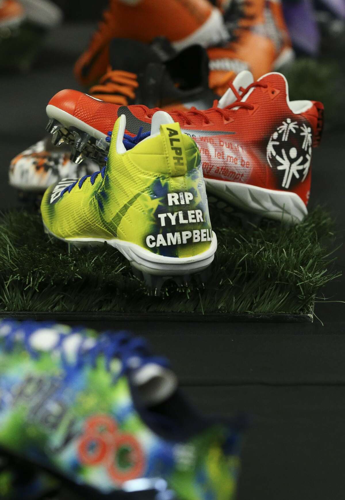 Texans Embrace NFL's 'My Cause, My Cleats' Campaign