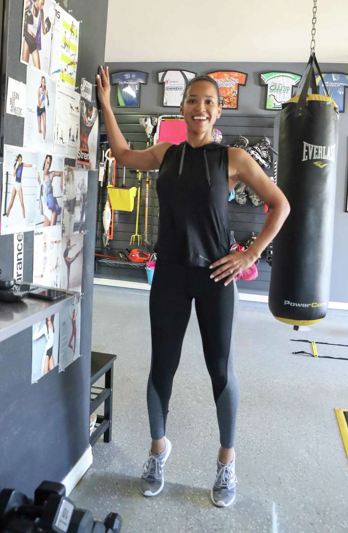 Khou Anchor Feels Right At Home Working Out 