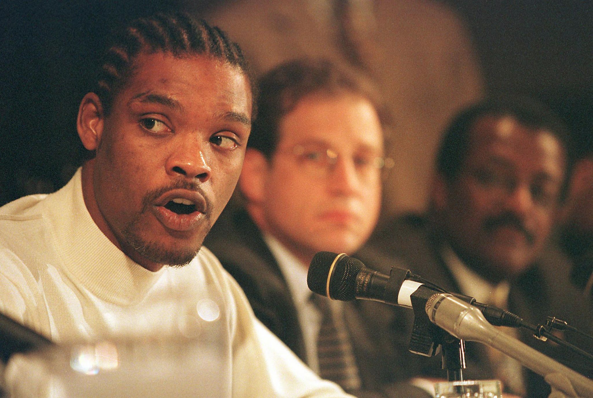 Latrell Sprewell of the Golden State Warriors during the Warriors News  Photo - Getty Images