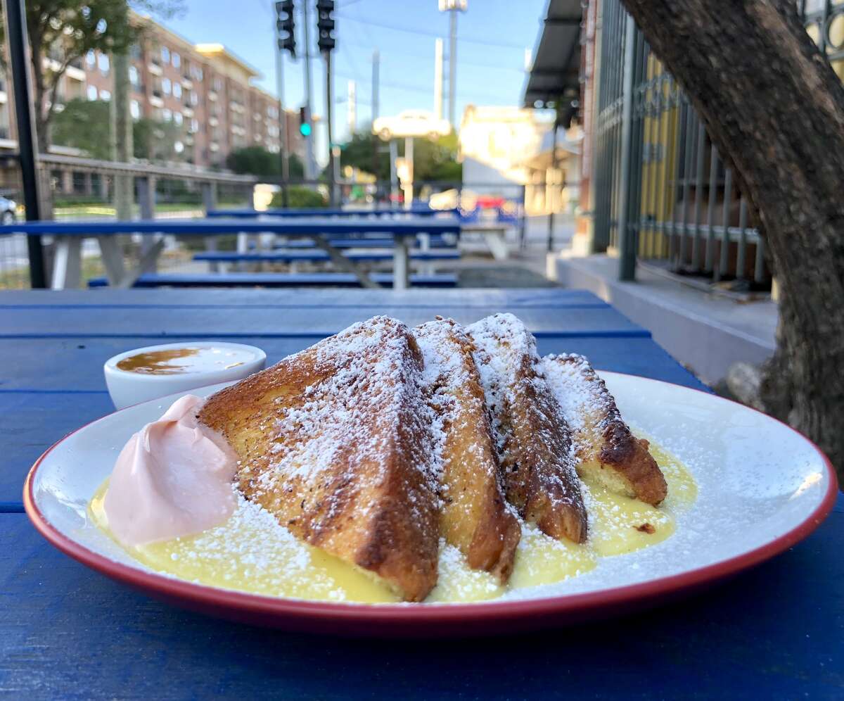 Better Luck Tomorrow, the Heights bar from bartender Bobby Heugel and chef Justin Yu, will begin weekend brunch service Dec. 2. Brunch will be offered Saturday and Sunday 11 a.m. to 3:30 p.m. Shown: French toast.