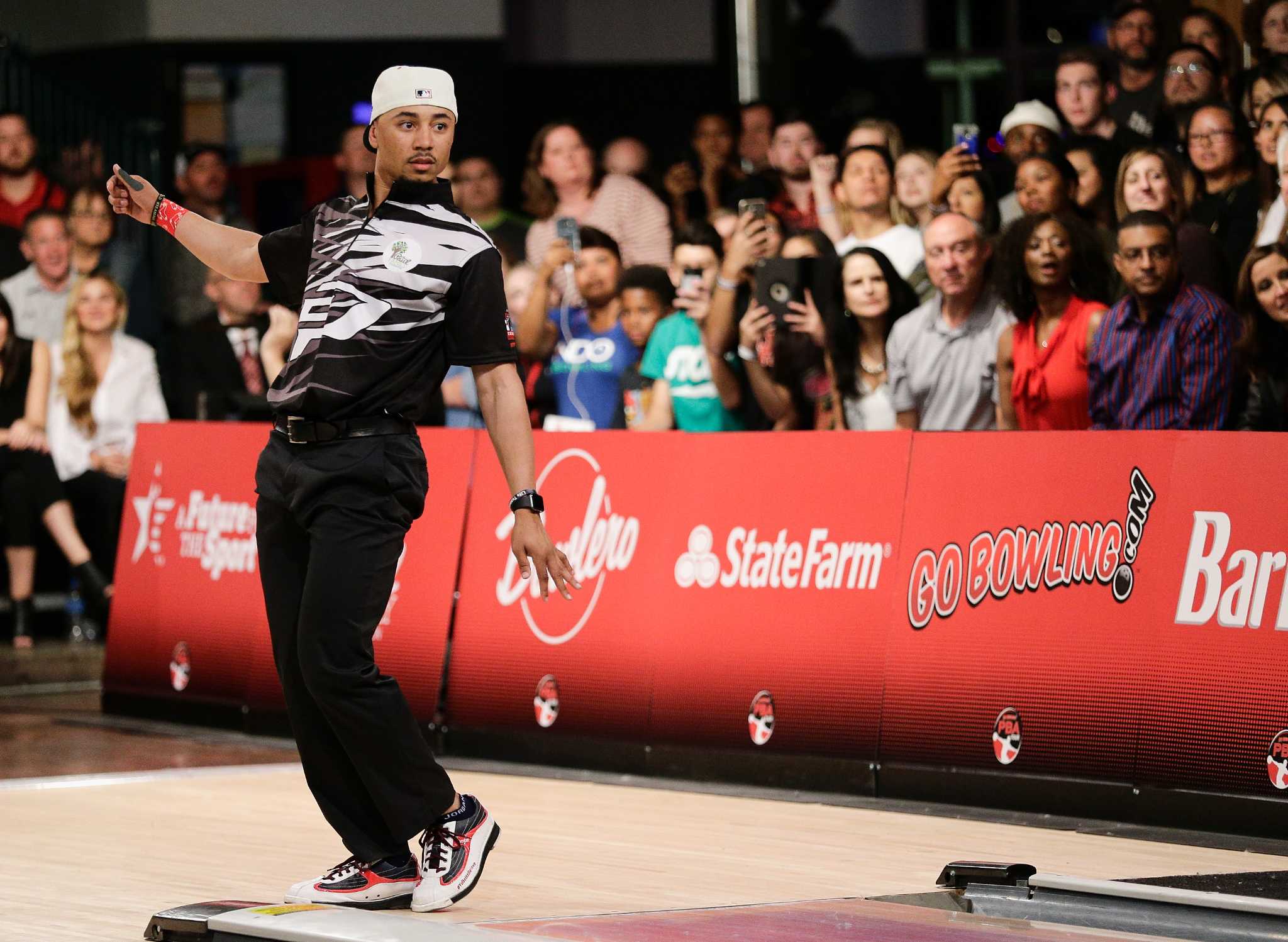 Mookie Betts and Chris Paul attend the State Farm CP3 Family