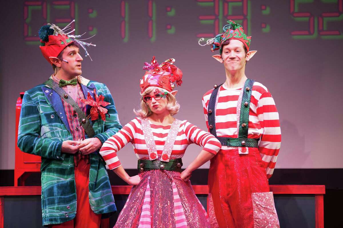 “The Christmas Elf” is on stage at the Downtown Cabaret Theatre in Bridgeport through Dec. 28.