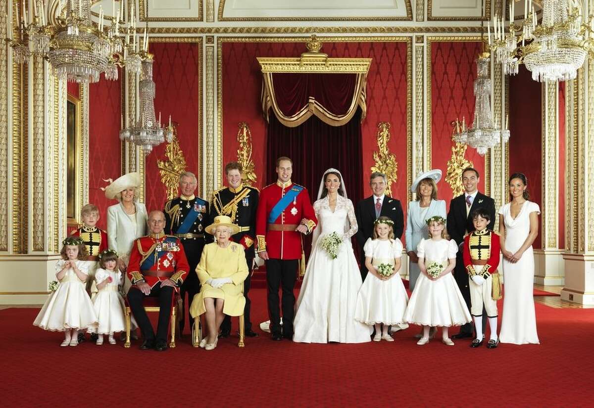 3) They must take an official wedding portrait... ...like this one from Prince William and Catherine's wedding. Prince Harry and Meghan Markle's wedding is going to take place in May, and Kate Middleton's expected to give birth to her third child in April. Perhaps the new addition will make the portrait?!